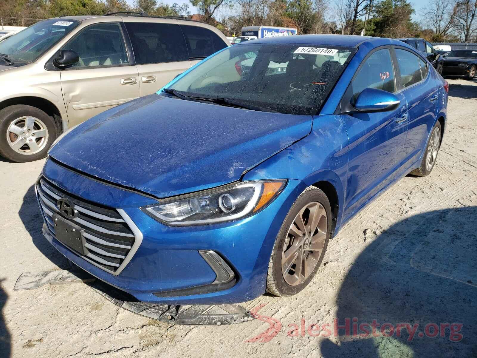 5NPD84LF4HH004360 2017 HYUNDAI ELANTRA