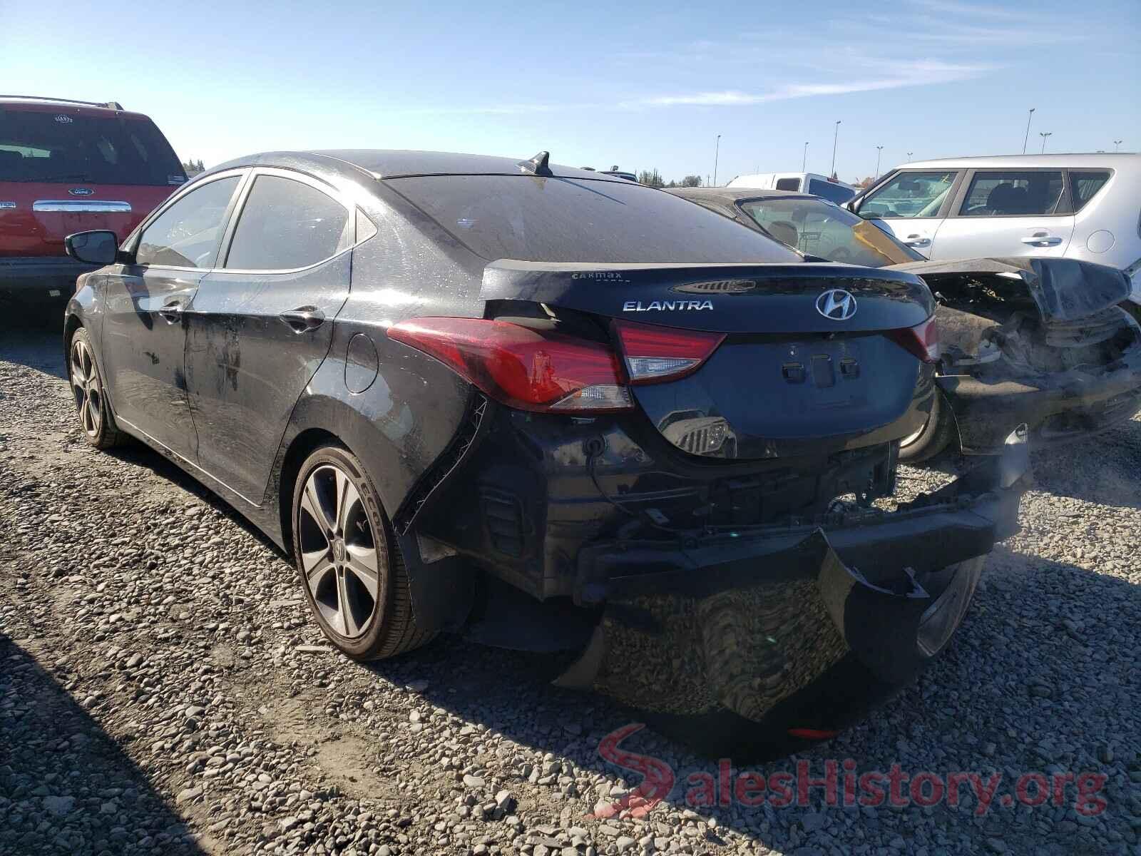 KMHDH4AH3GU488624 2016 HYUNDAI ELANTRA