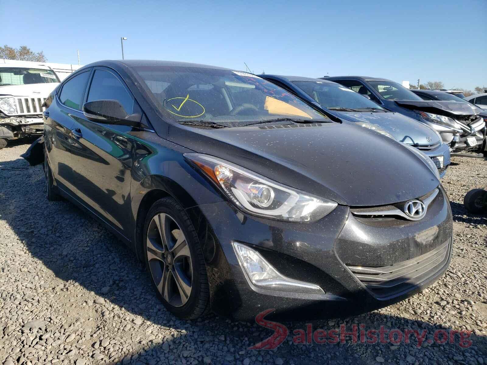 KMHDH4AH3GU488624 2016 HYUNDAI ELANTRA