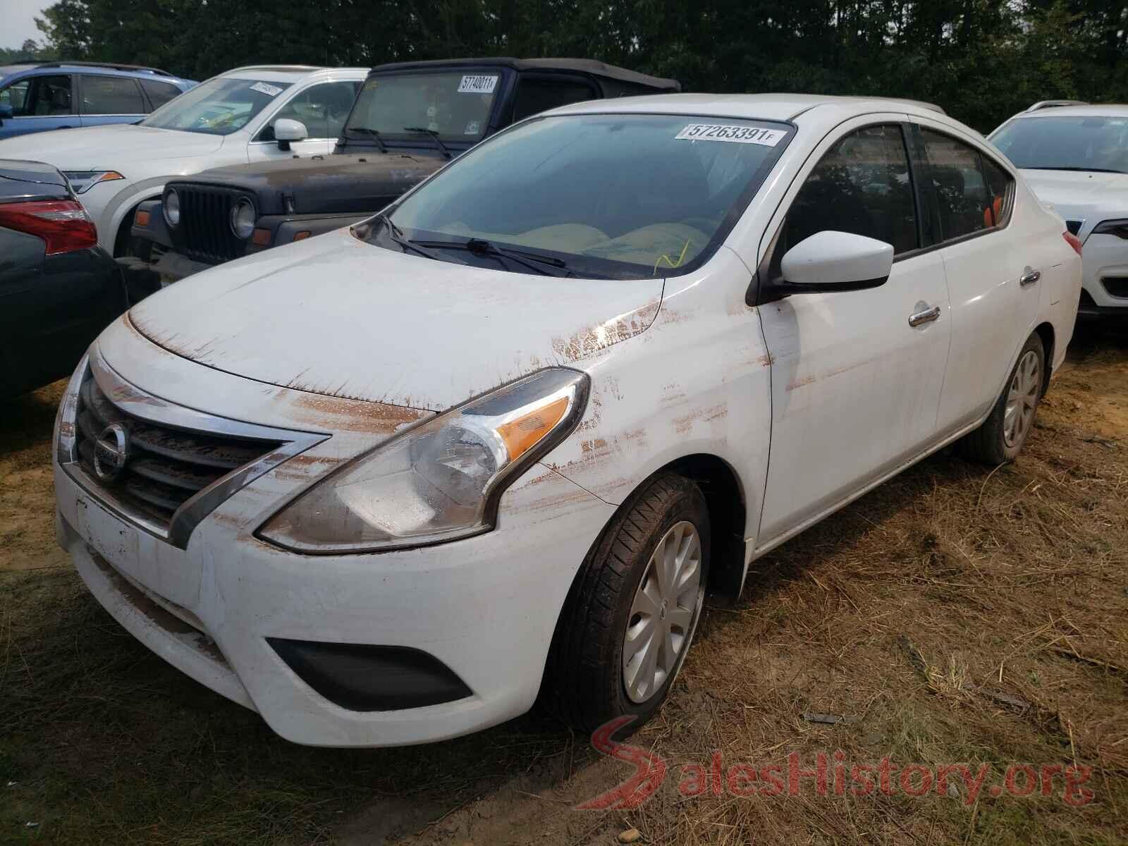 3N1CN7APXGL865447 2016 NISSAN VERSA