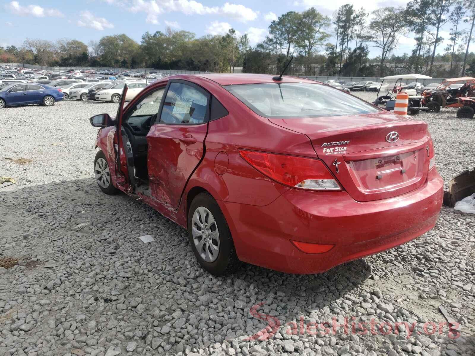 KMHCT4AE3HU221789 2017 HYUNDAI ACCENT