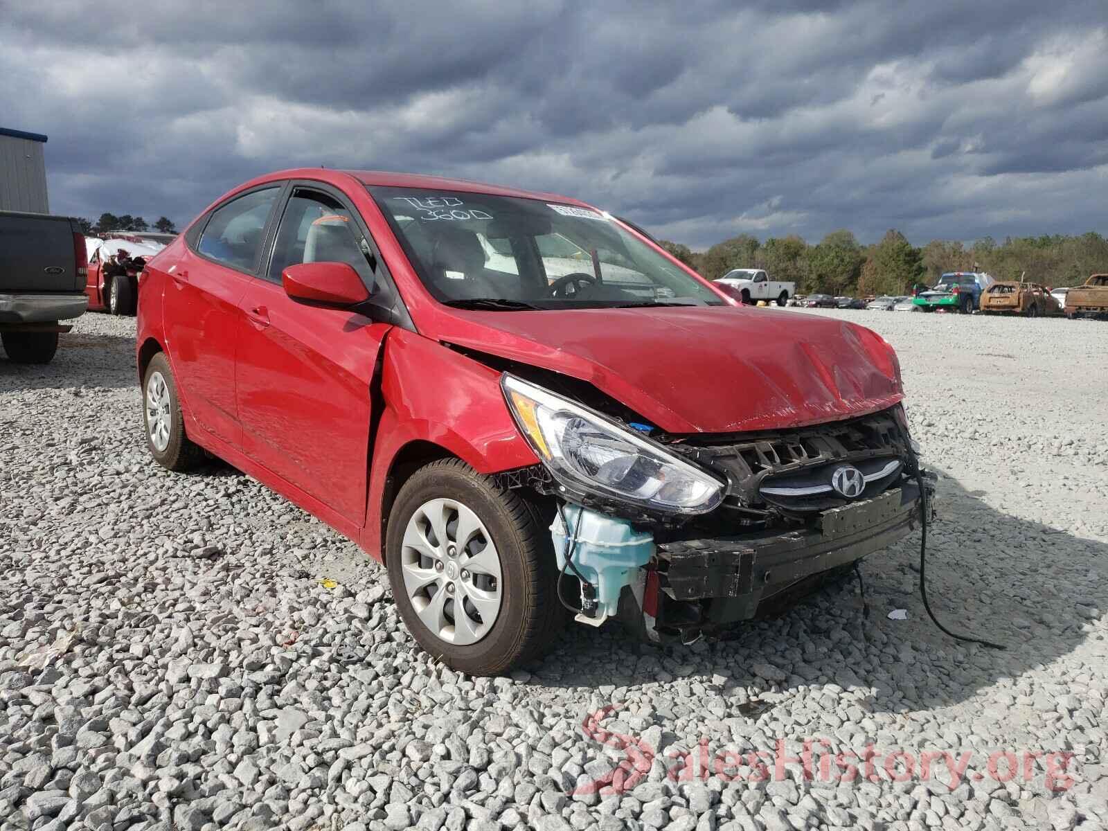 KMHCT4AE3HU221789 2017 HYUNDAI ACCENT