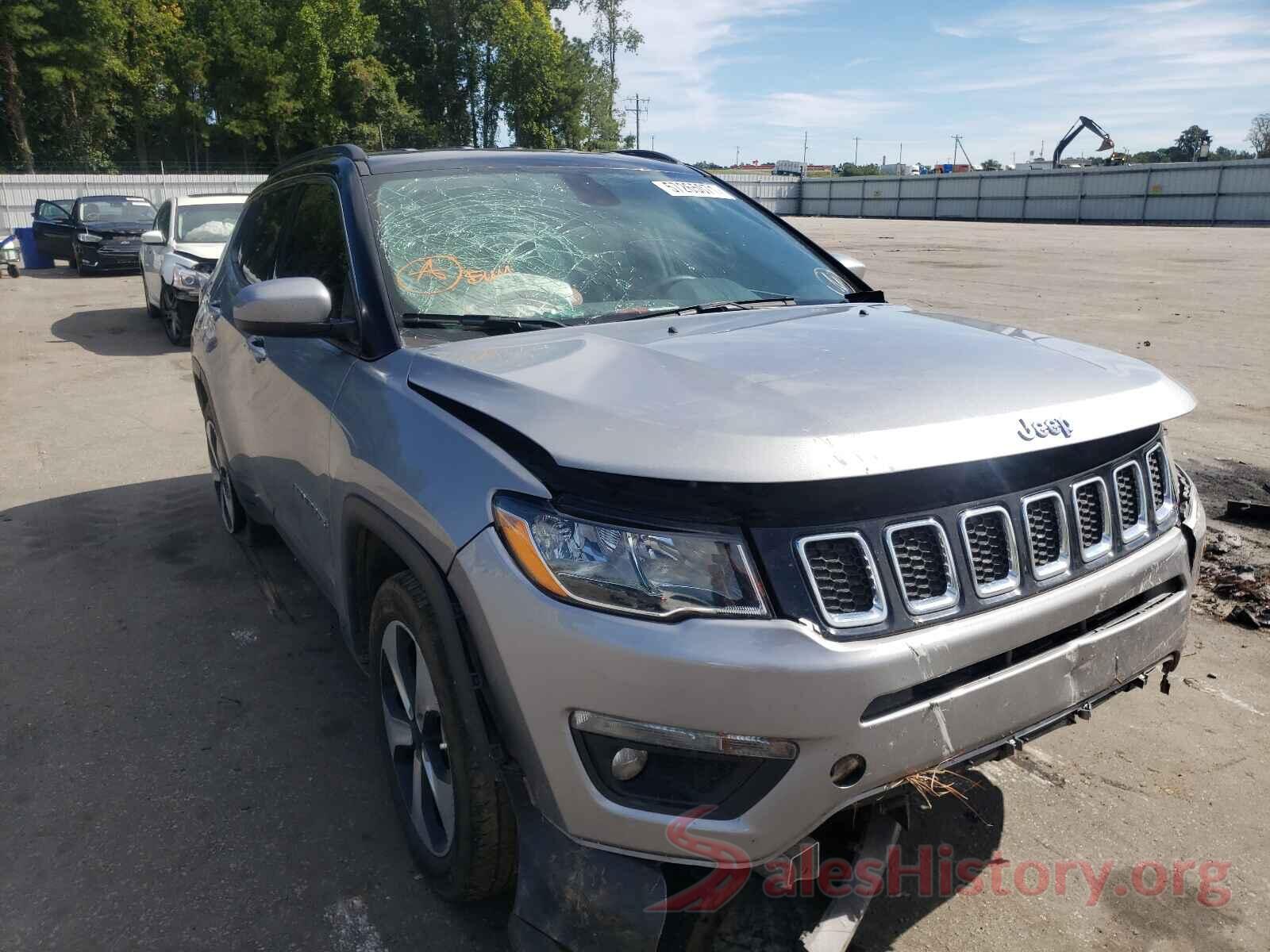 3C4NJCBB0JT125491 2018 JEEP COMPASS