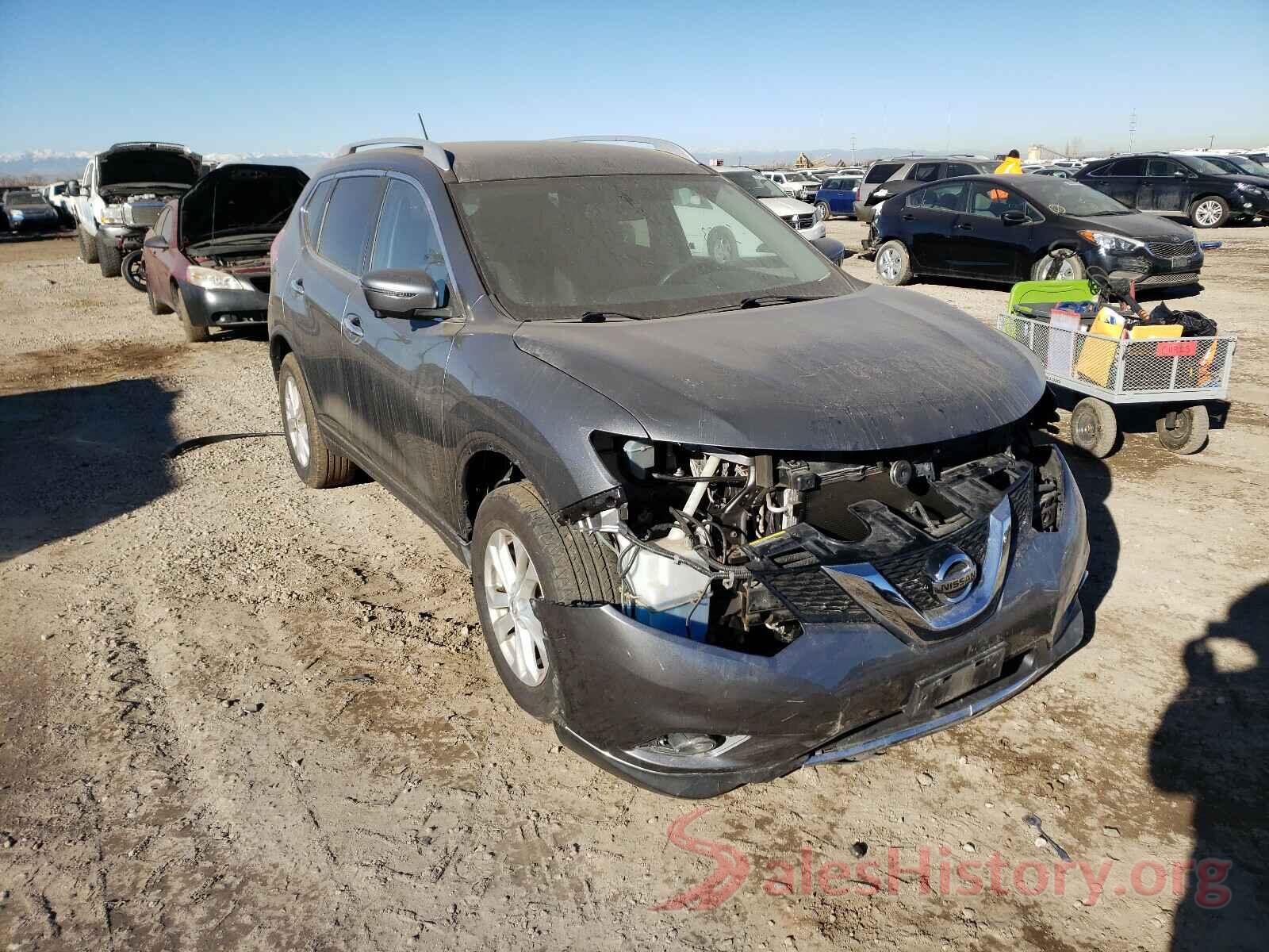 KNMAT2MVXGP619283 2016 NISSAN ROGUE