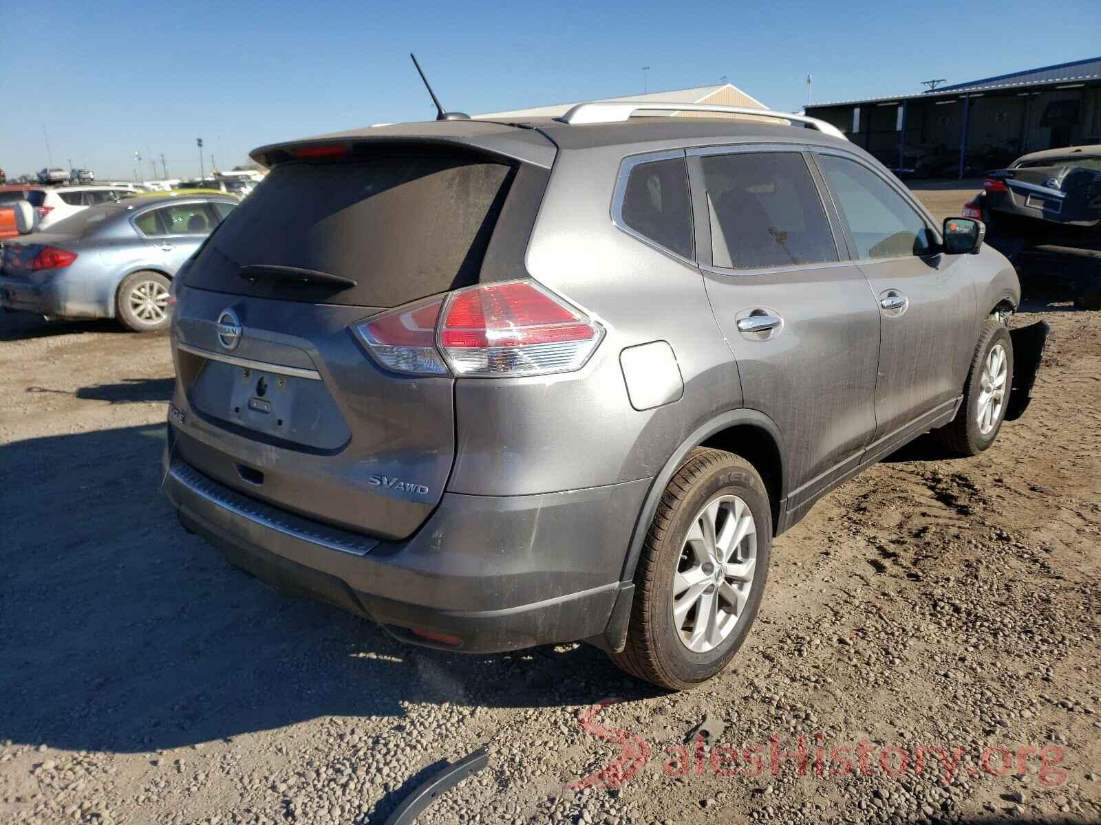 KNMAT2MVXGP619283 2016 NISSAN ROGUE