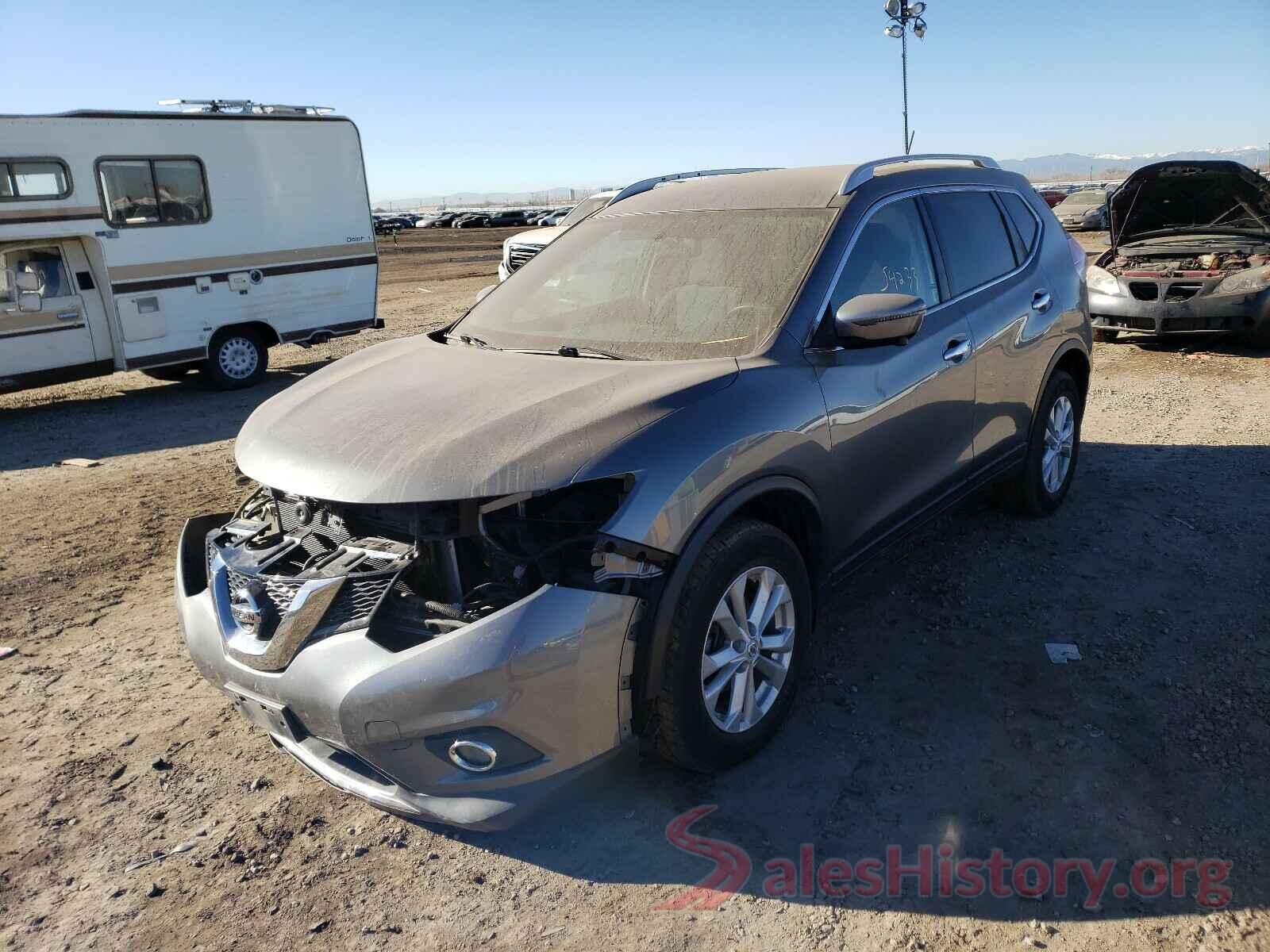 KNMAT2MVXGP619283 2016 NISSAN ROGUE