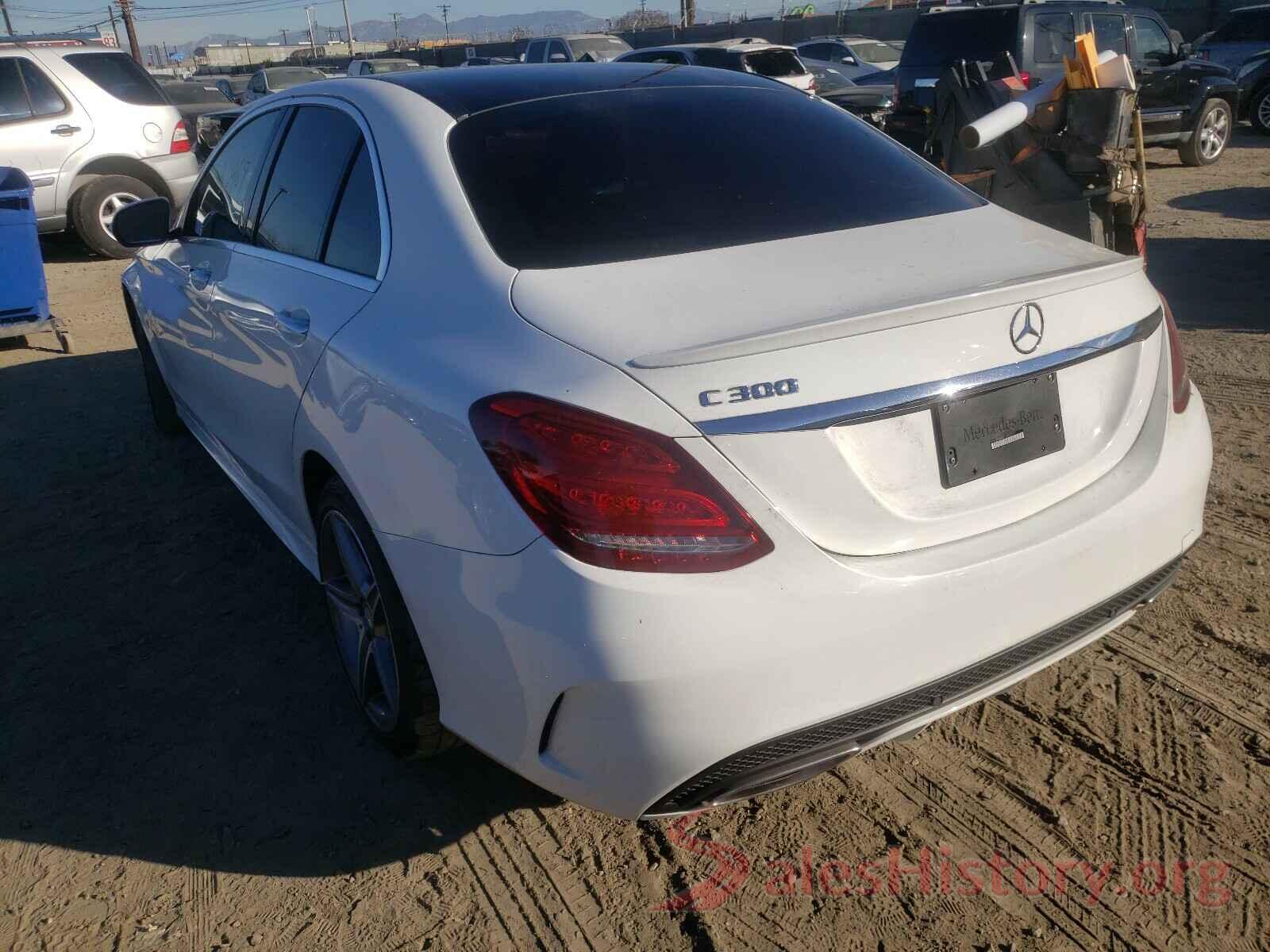 55SWF4JB5JU258502 2018 MERCEDES-BENZ C CLASS