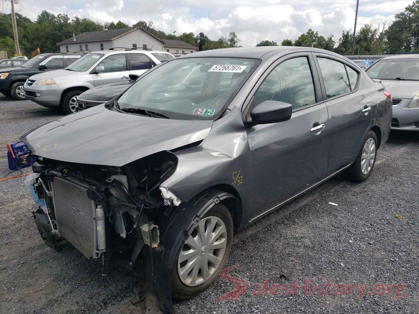 3N1CN7AP6KL876020 2019 NISSAN VERSA