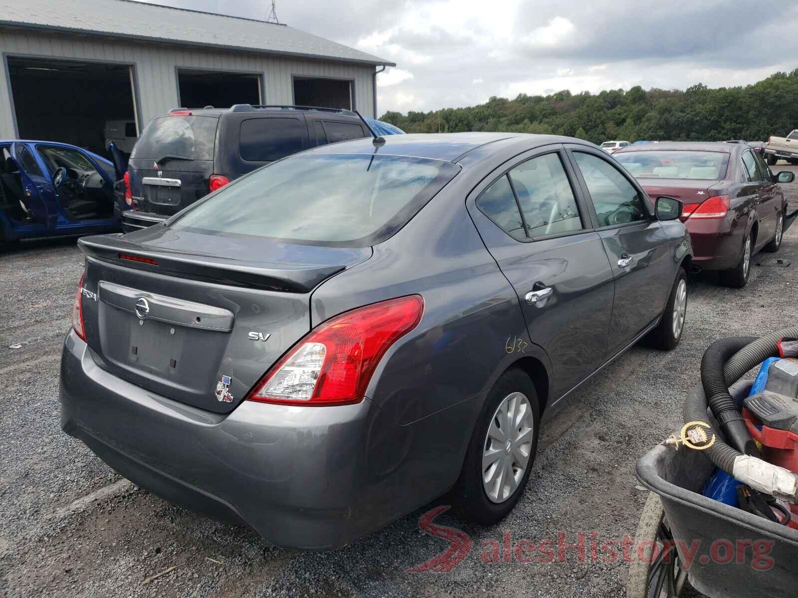 3N1CN7AP6KL876020 2019 NISSAN VERSA