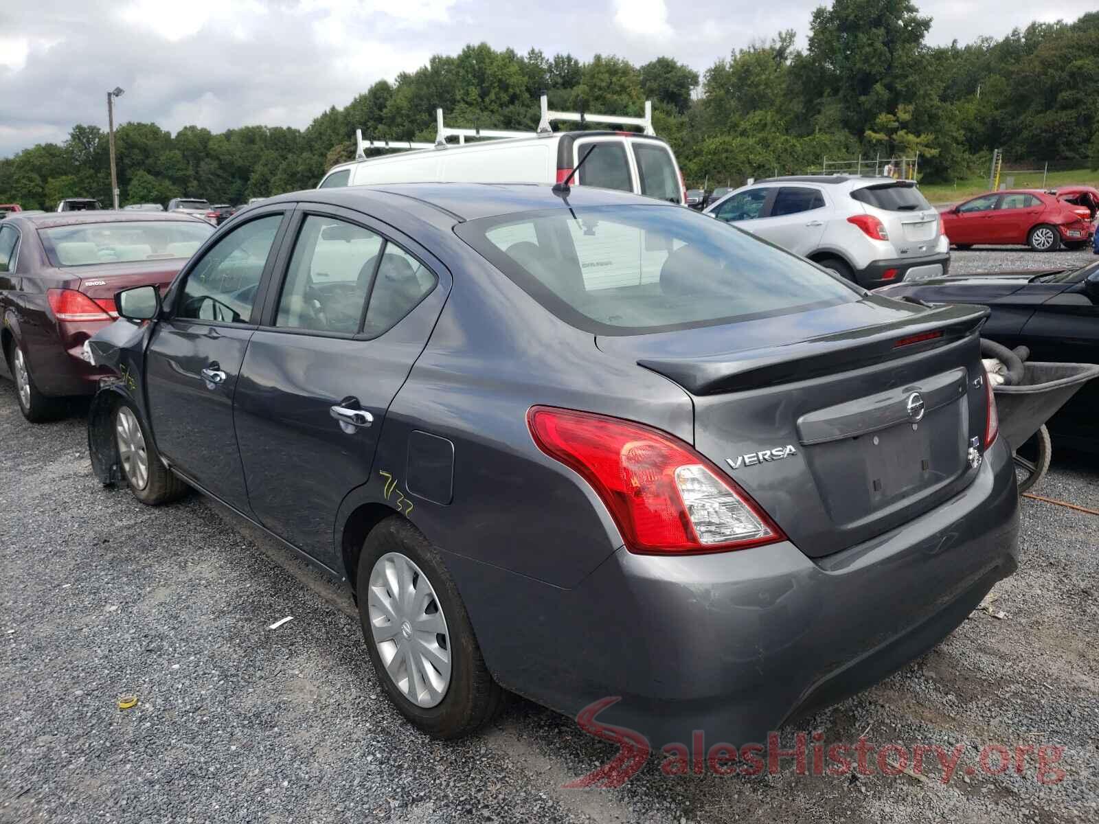 3N1CN7AP6KL876020 2019 NISSAN VERSA