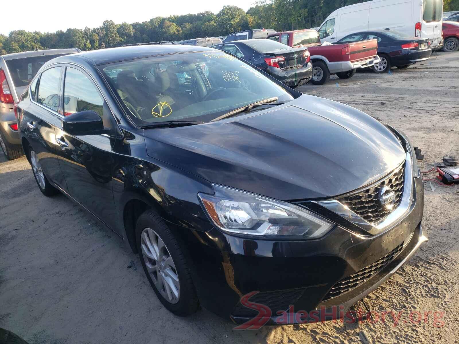 3N1AB7AP0KY370170 2019 NISSAN SENTRA