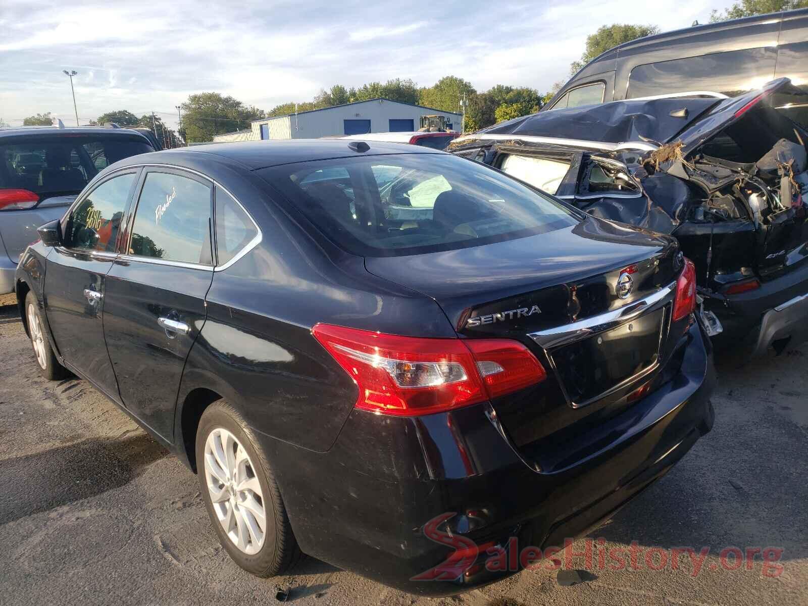 3N1AB7AP0KY370170 2019 NISSAN SENTRA