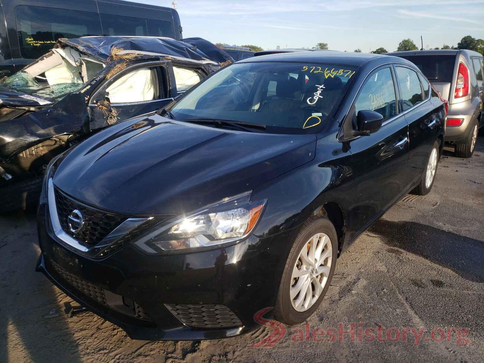 3N1AB7AP0KY370170 2019 NISSAN SENTRA