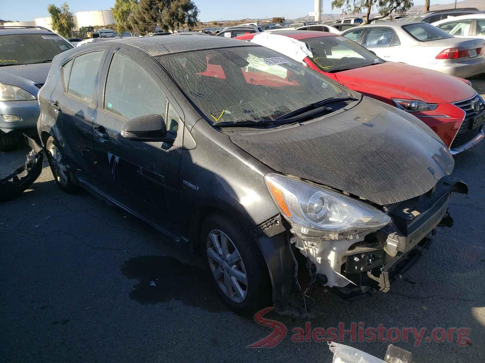 JTDKDTB31H1592195 2017 TOYOTA PRIUS