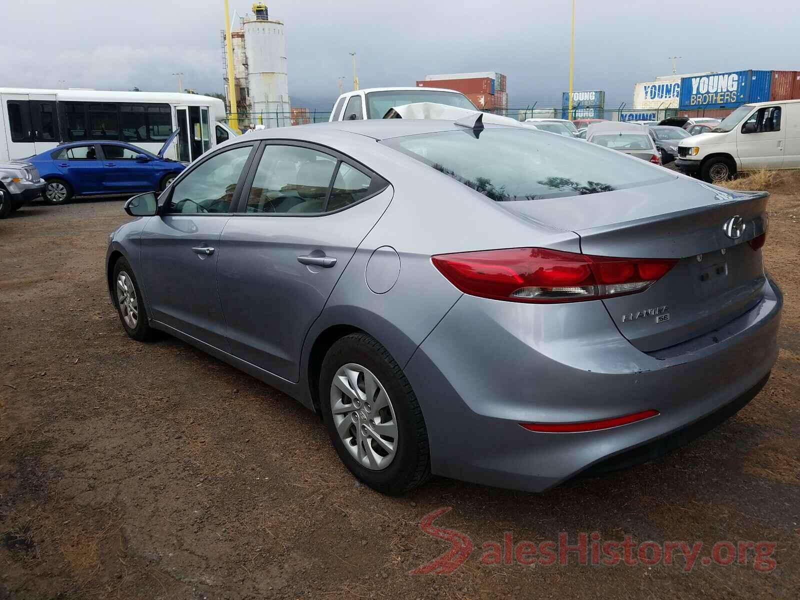 5NPD74LF1HH153764 2017 HYUNDAI ELANTRA