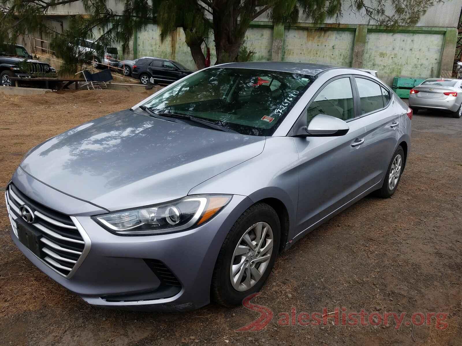 5NPD74LF1HH153764 2017 HYUNDAI ELANTRA