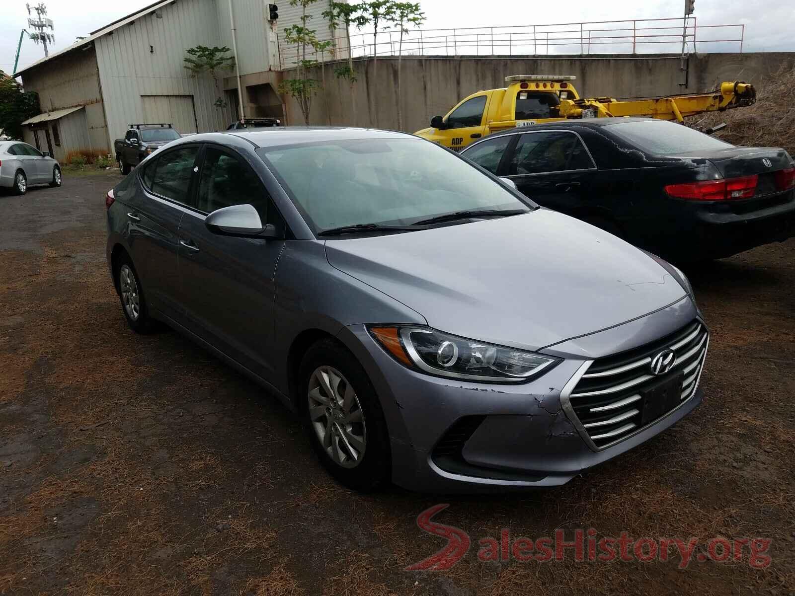 5NPD74LF1HH153764 2017 HYUNDAI ELANTRA