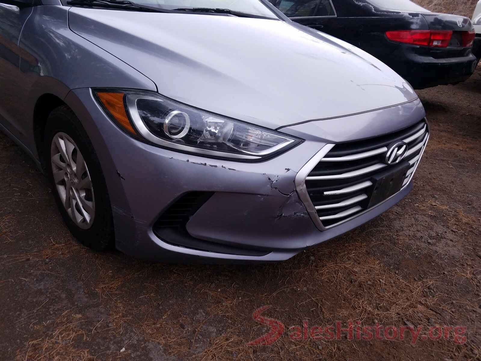 5NPD74LF1HH153764 2017 HYUNDAI ELANTRA