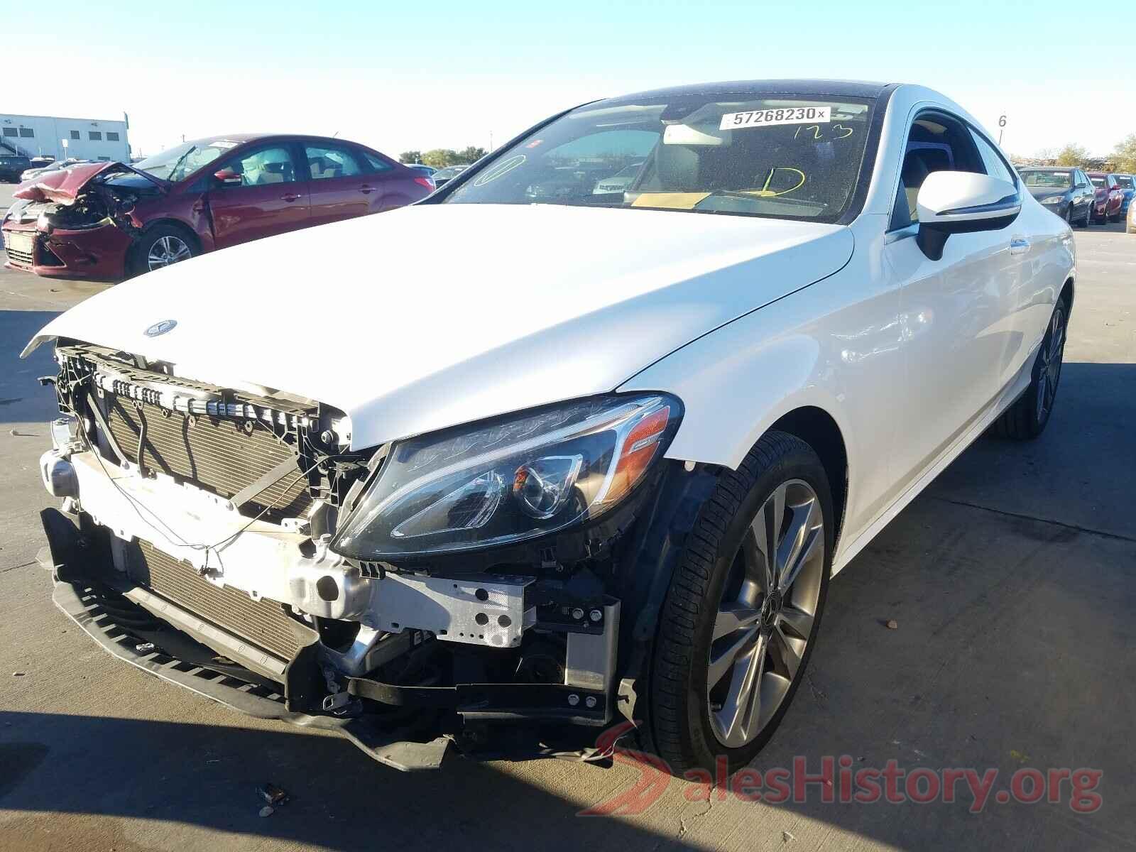 WDDWJ4JB6HF512455 2017 MERCEDES-BENZ C CLASS