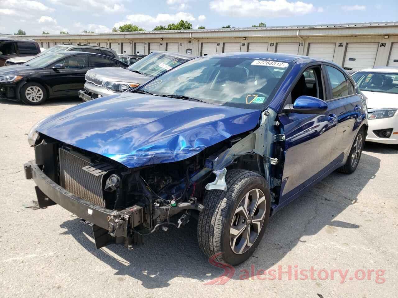 3KPF24ADXKE052341 2019 KIA FORTE