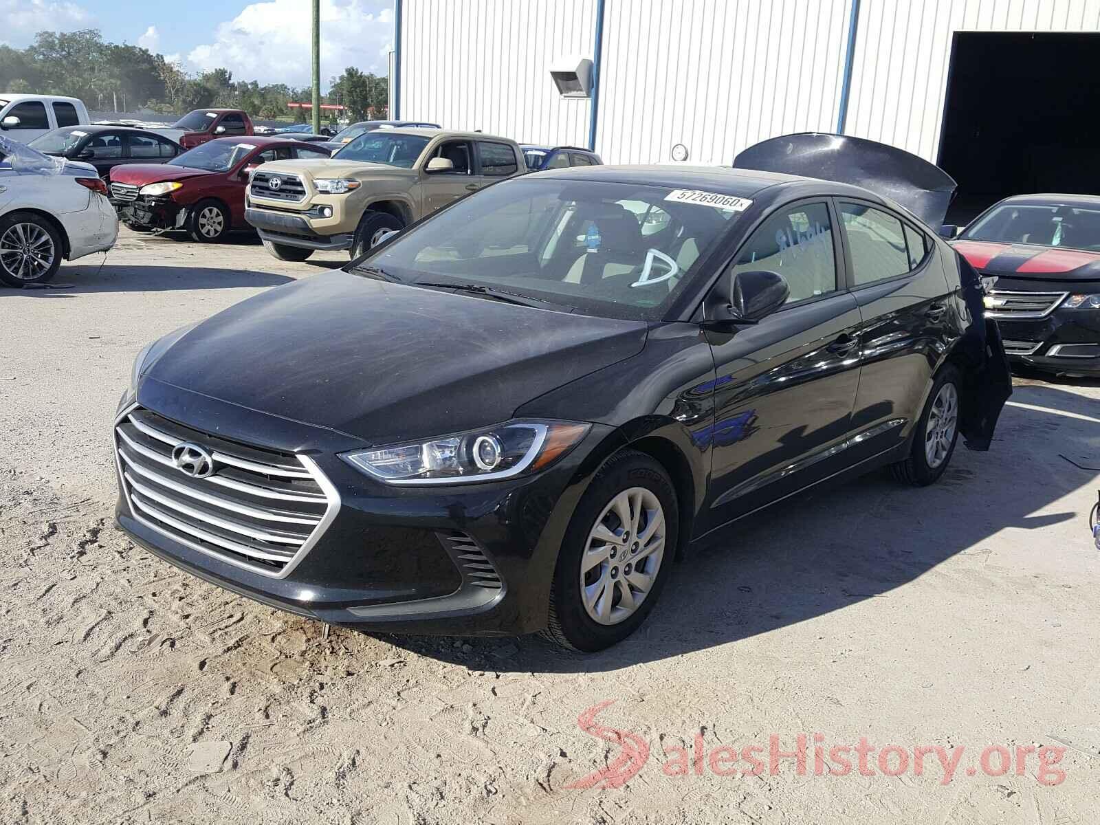 KMHD74LF5HU156572 2017 HYUNDAI ELANTRA