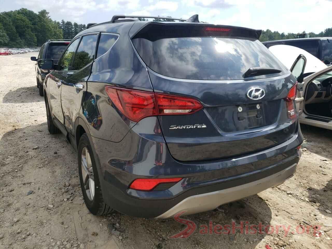 5NMZUDLB6HH037212 2017 HYUNDAI SANTA FE