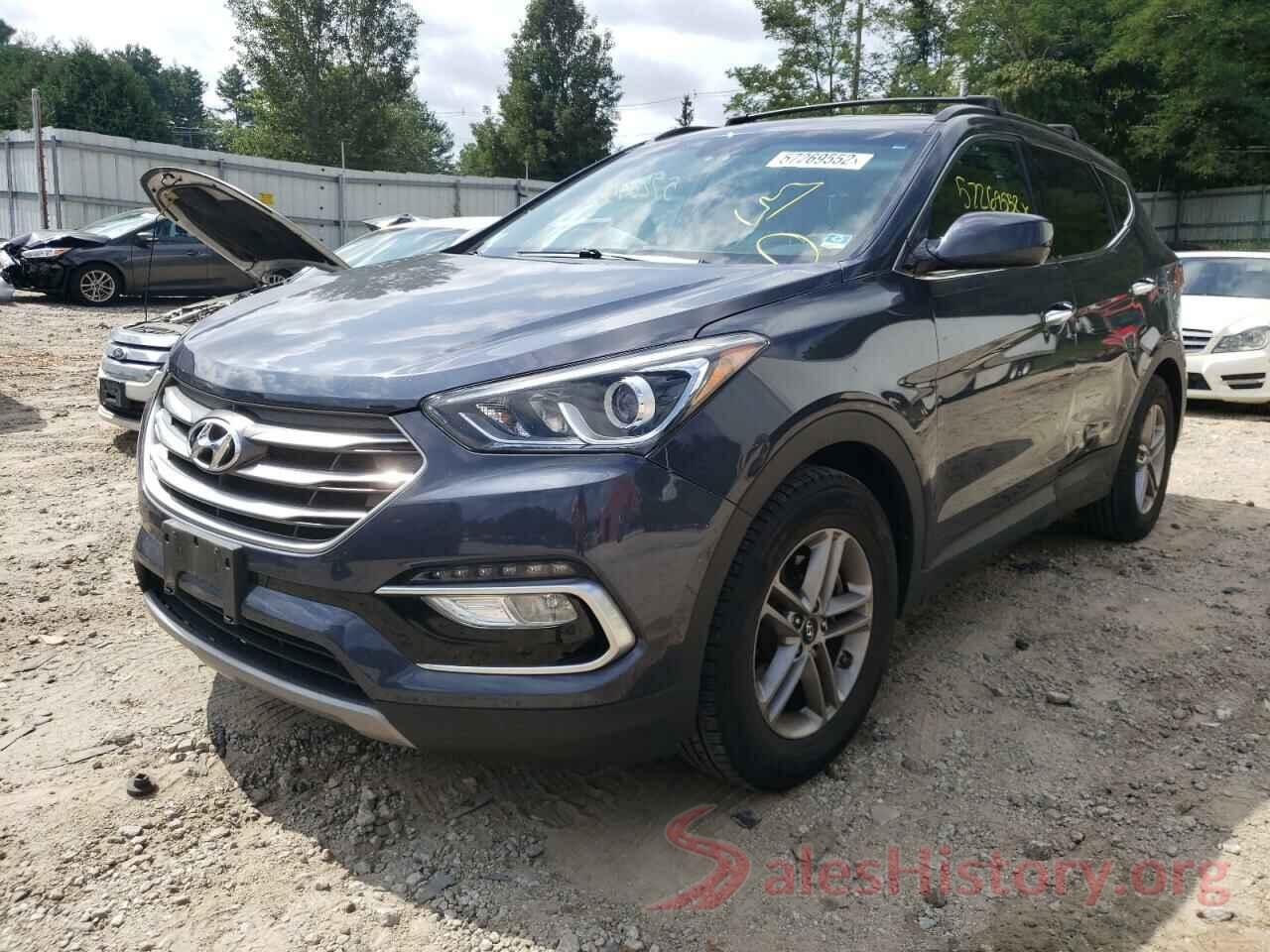 5NMZUDLB6HH037212 2017 HYUNDAI SANTA FE