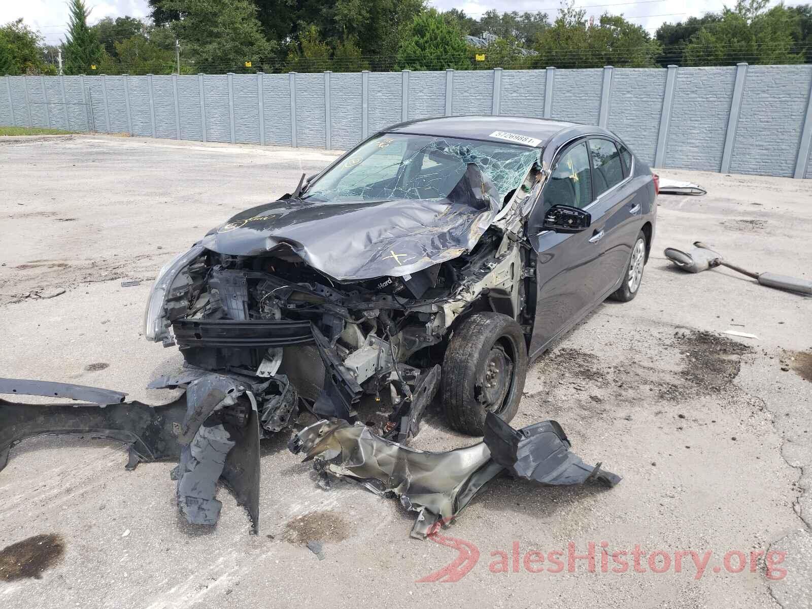 3N1AB7AP0HL669972 2017 NISSAN SENTRA