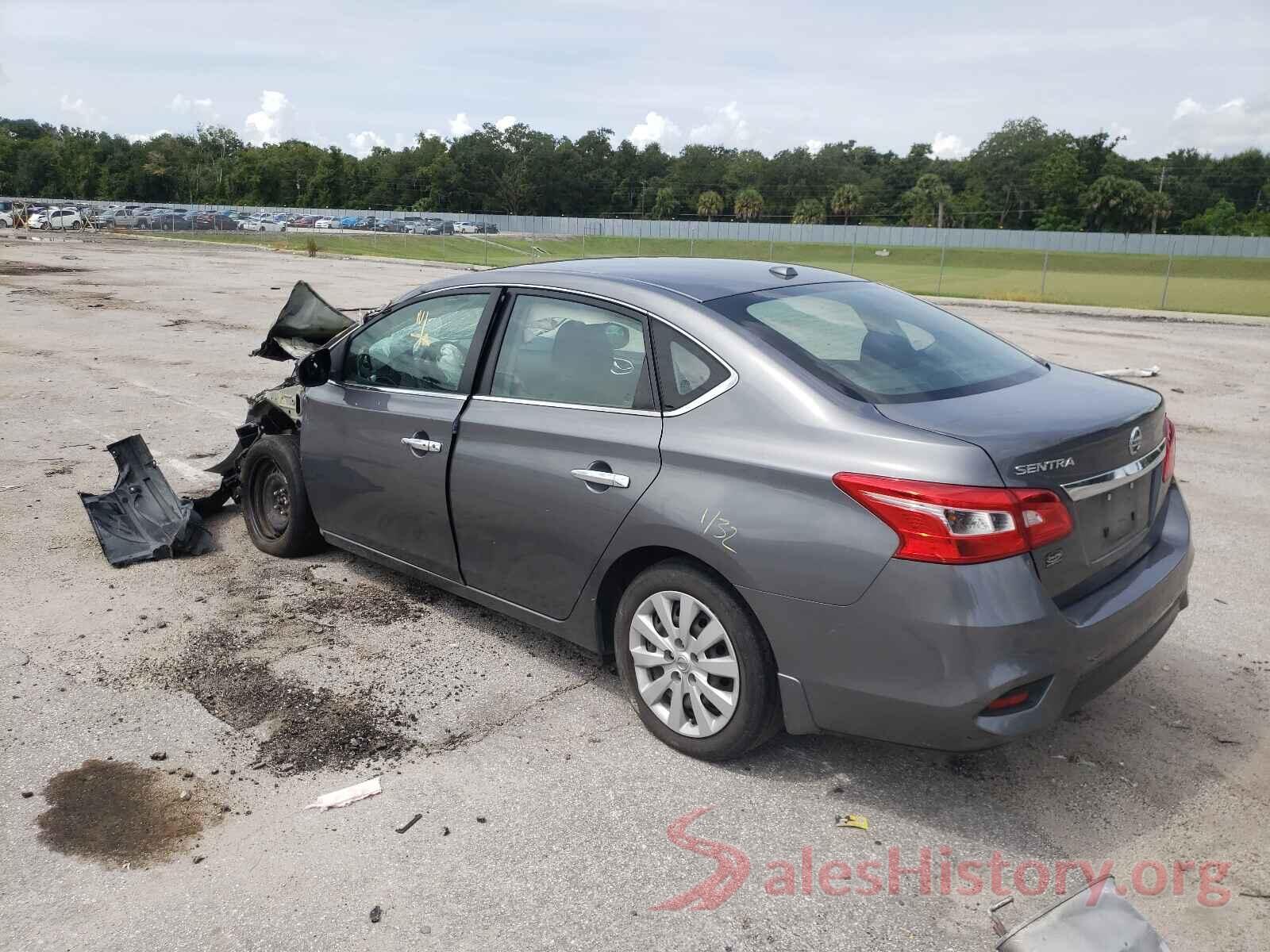 3N1AB7AP0HL669972 2017 NISSAN SENTRA