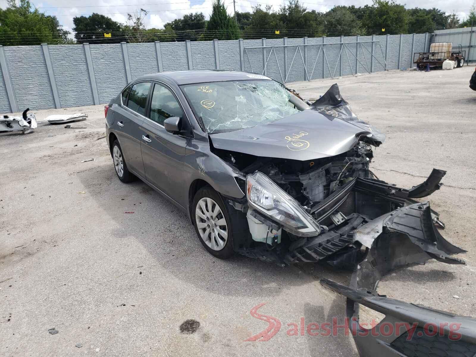 3N1AB7AP0HL669972 2017 NISSAN SENTRA