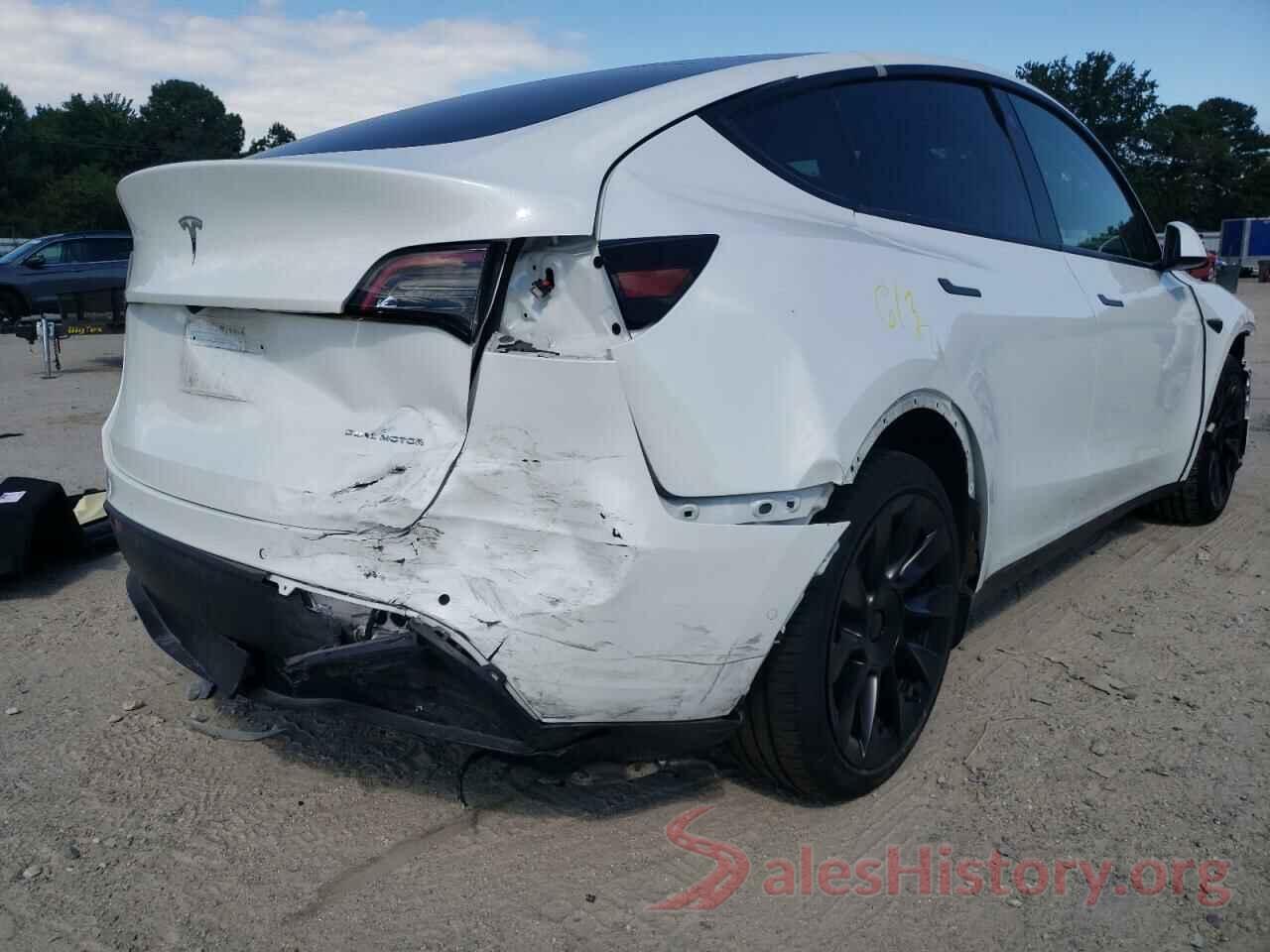 7SAYGAEE4NF400227 2022 TESLA MODEL Y