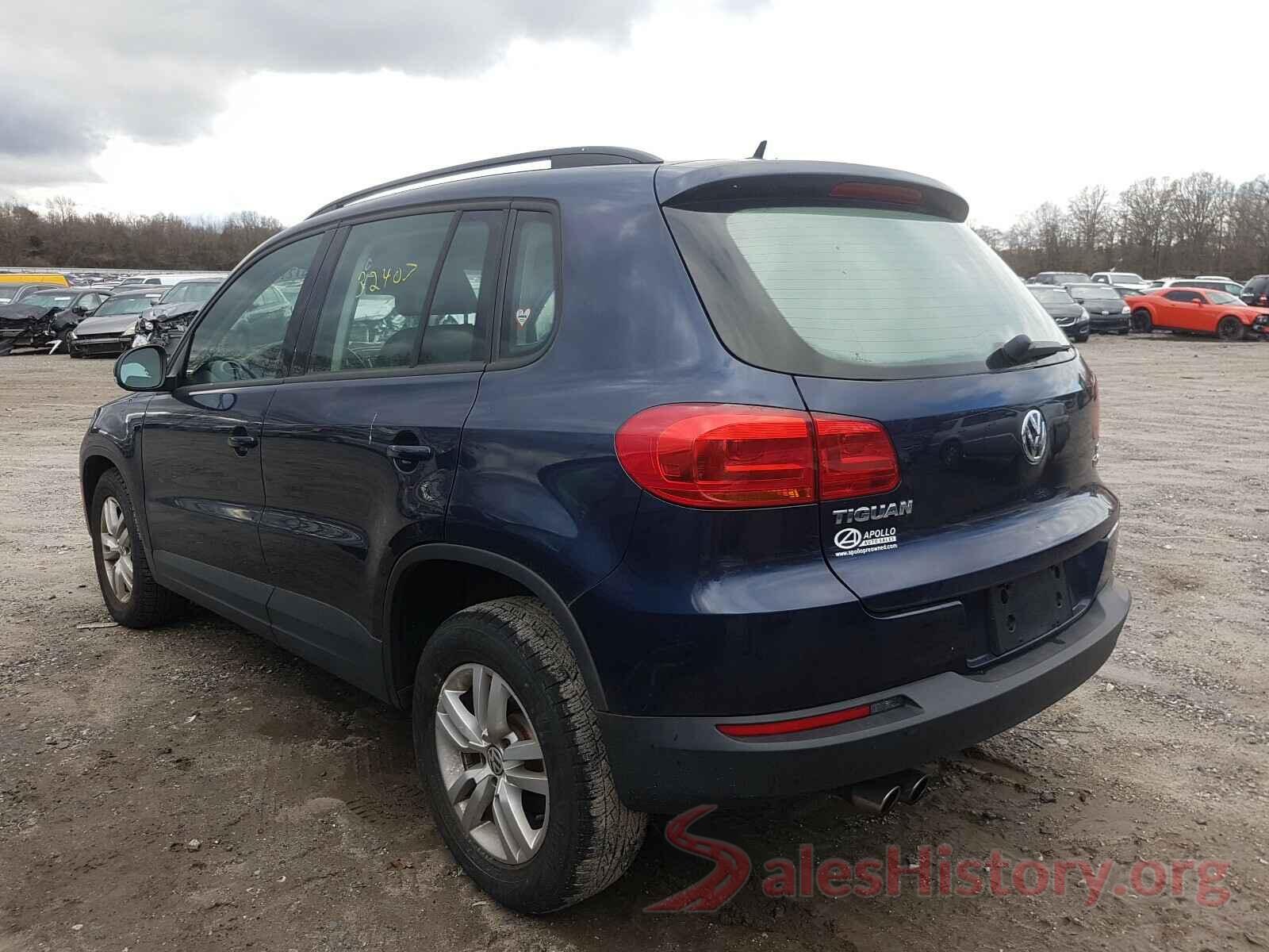 WVGBV7AX1GW563480 2016 VOLKSWAGEN TIGUAN