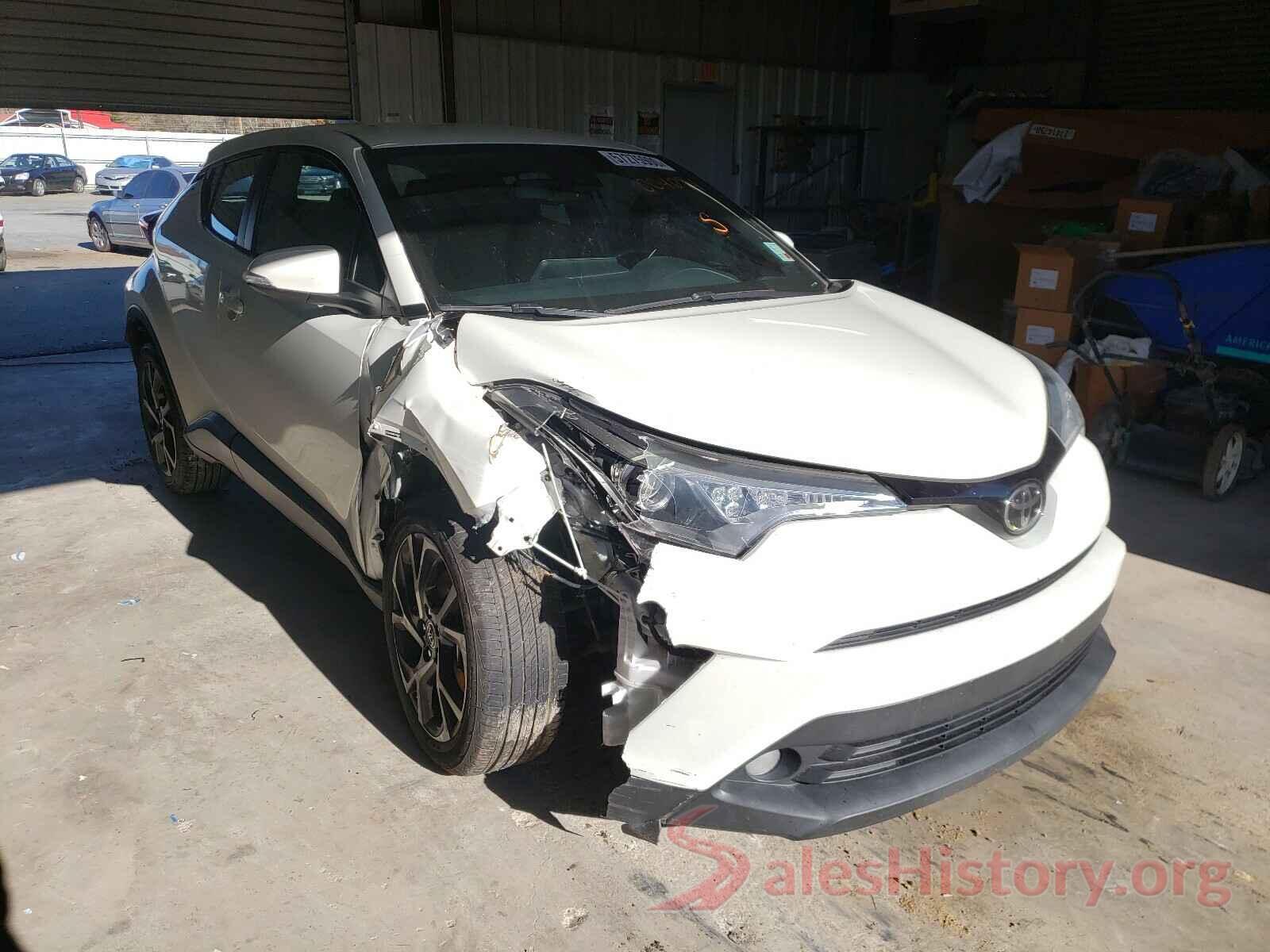 NMTKHMBX3JR004074 2018 TOYOTA C-HR