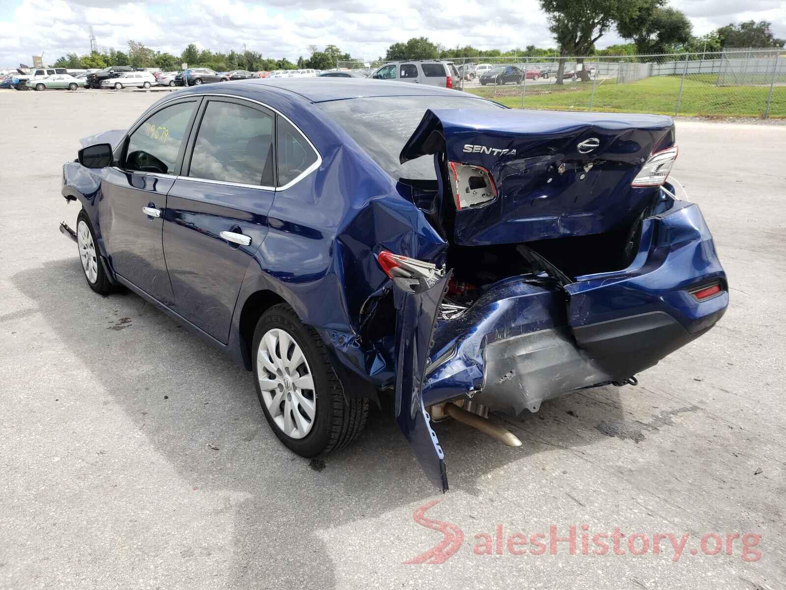 3N1AB7AP7GY270459 2016 NISSAN SENTRA