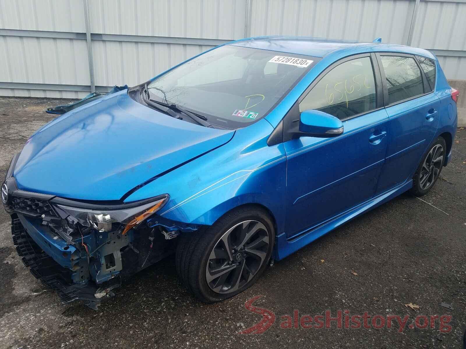 JTNKARJE9GJ518578 2016 TOYOTA SCION