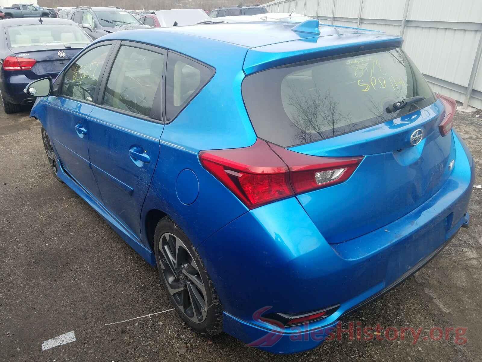 JTNKARJE9GJ518578 2016 TOYOTA SCION