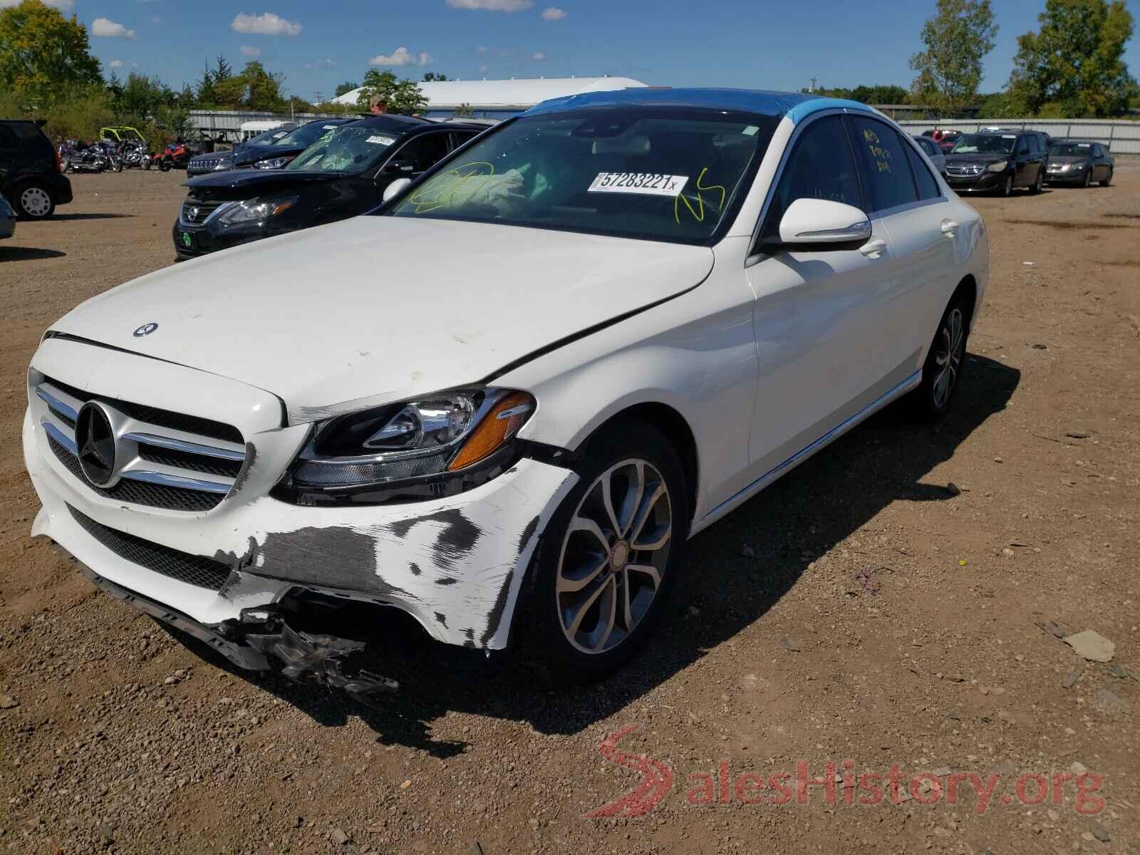 WDDWF4KB4GR134777 2016 MERCEDES-BENZ C-CLASS