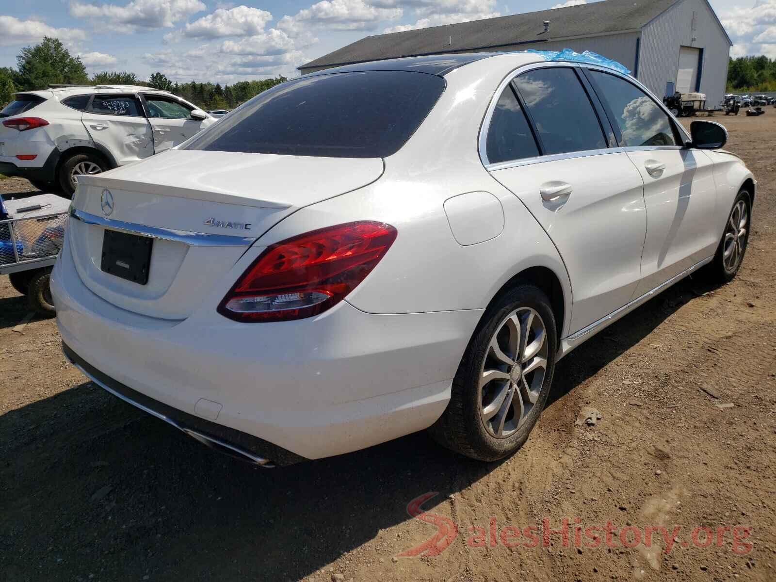 WDDWF4KB4GR134777 2016 MERCEDES-BENZ C-CLASS