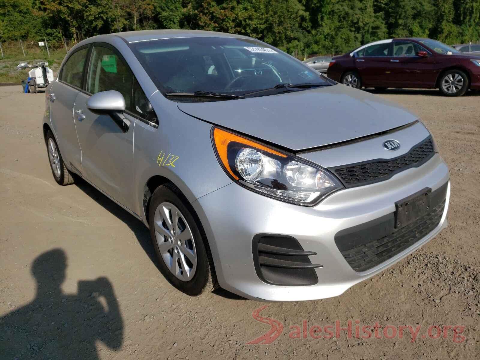 KNADM5A36G6659118 2016 KIA RIO