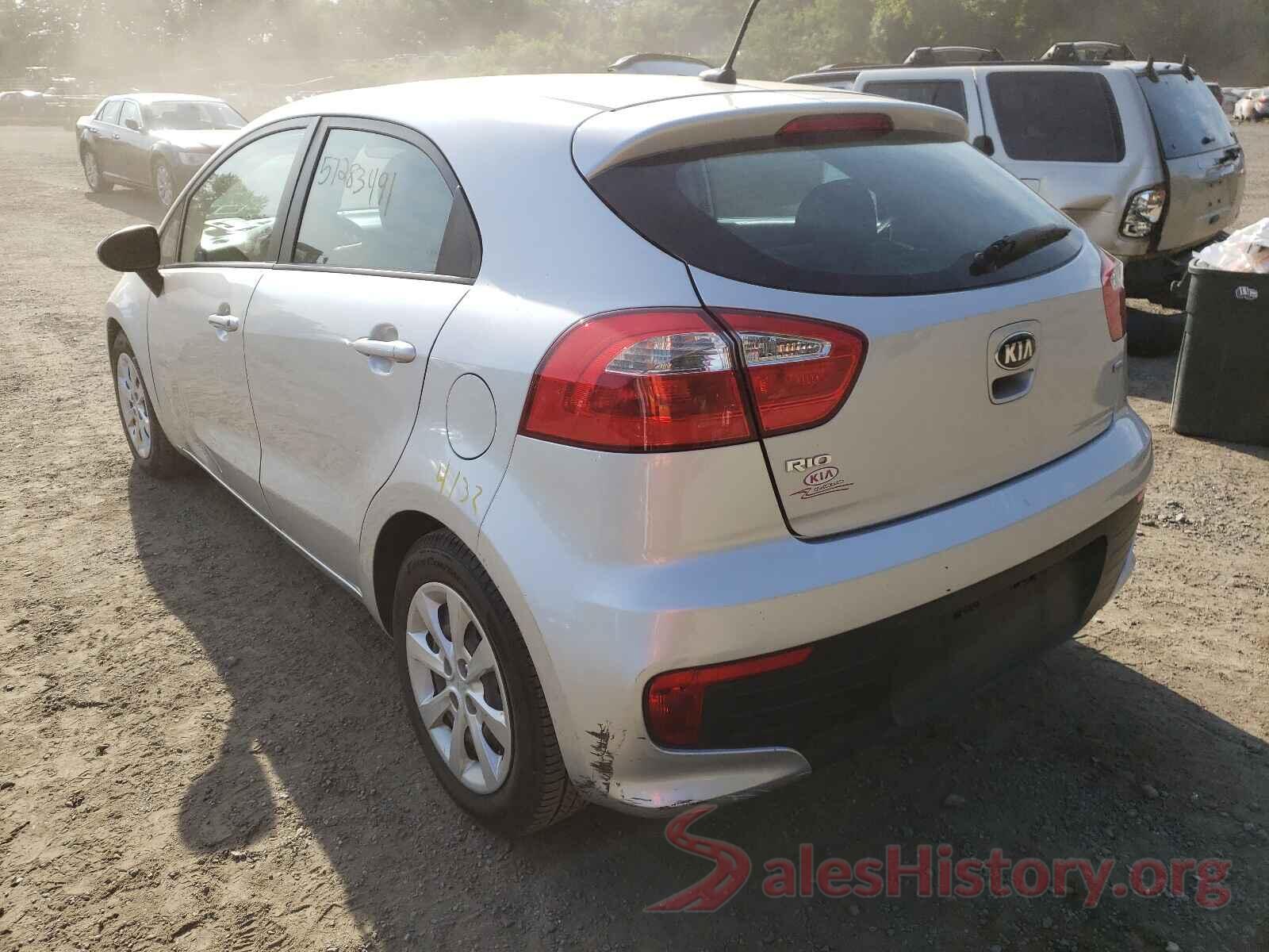 KNADM5A36G6659118 2016 KIA RIO