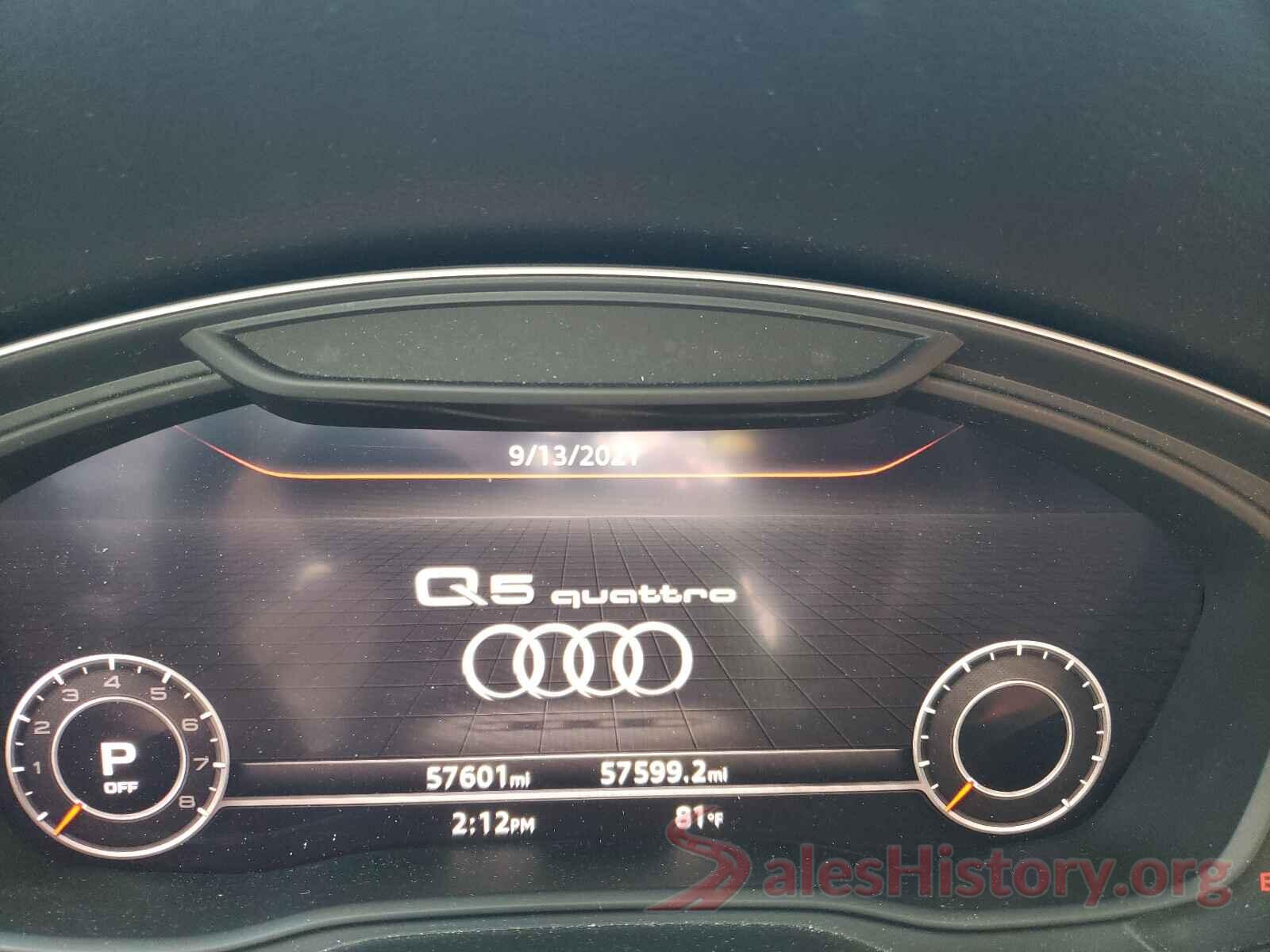 WA1BNAFYXJ2216130 2018 AUDI Q5