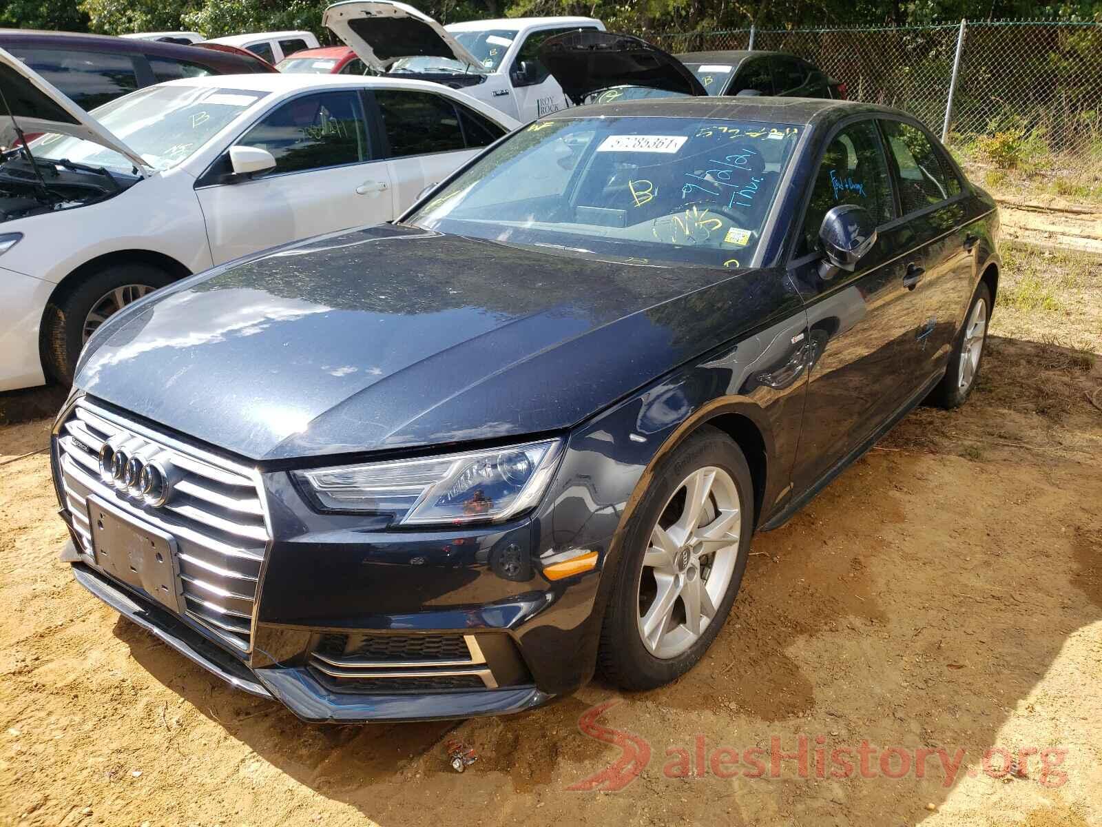 WAUDNAF41JA208190 2018 AUDI A4