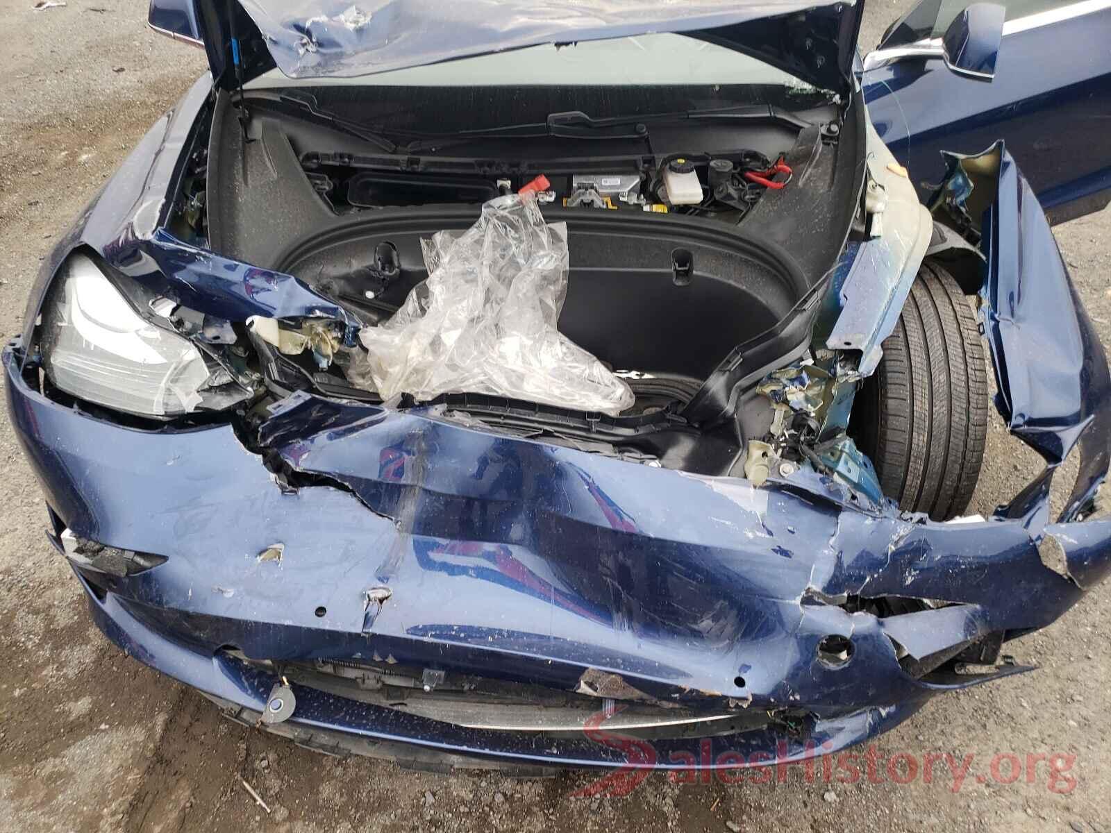 5YJ3E1EB5KF359458 2019 TESLA MODEL 3