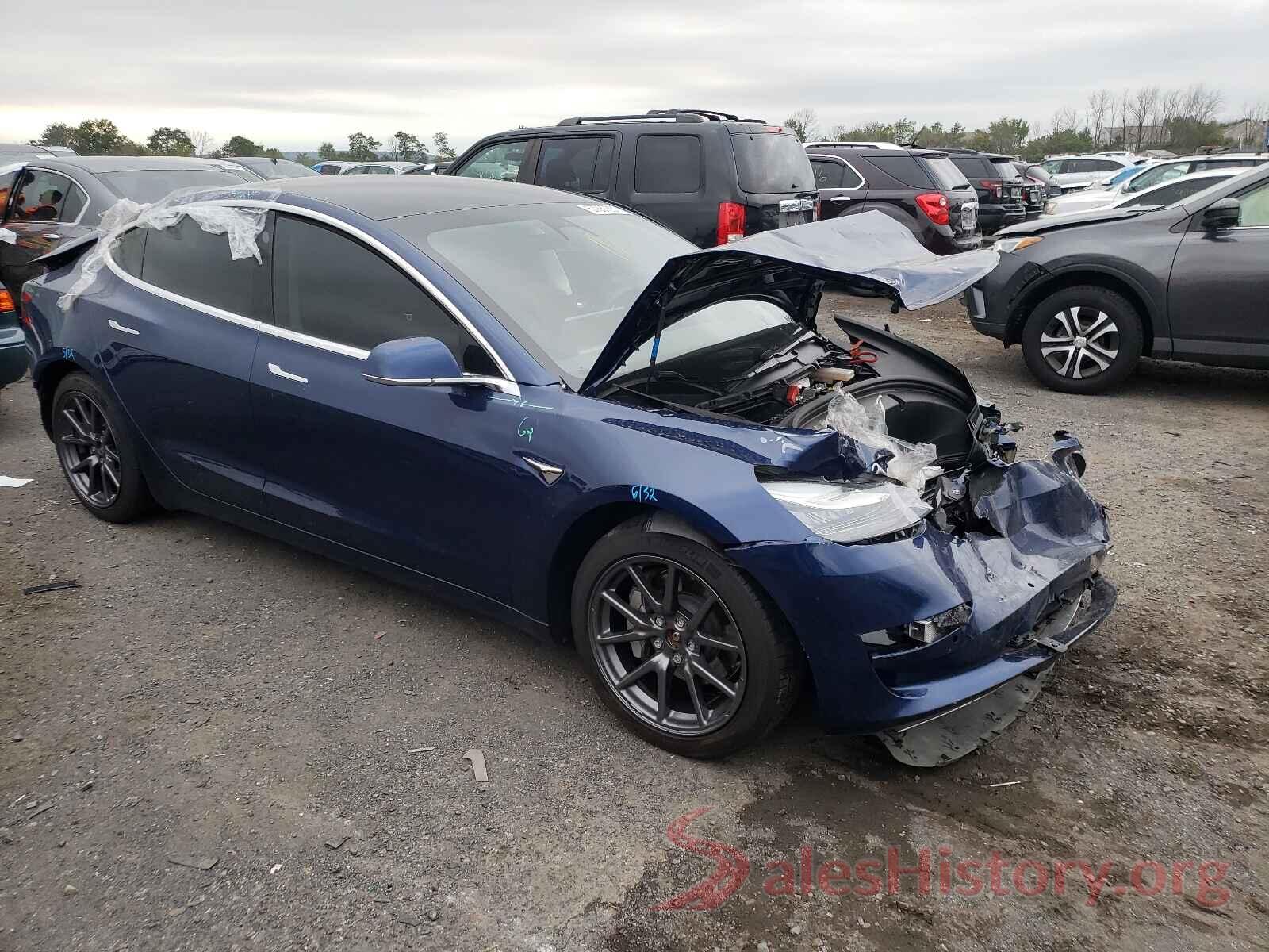 5YJ3E1EB5KF359458 2019 TESLA MODEL 3