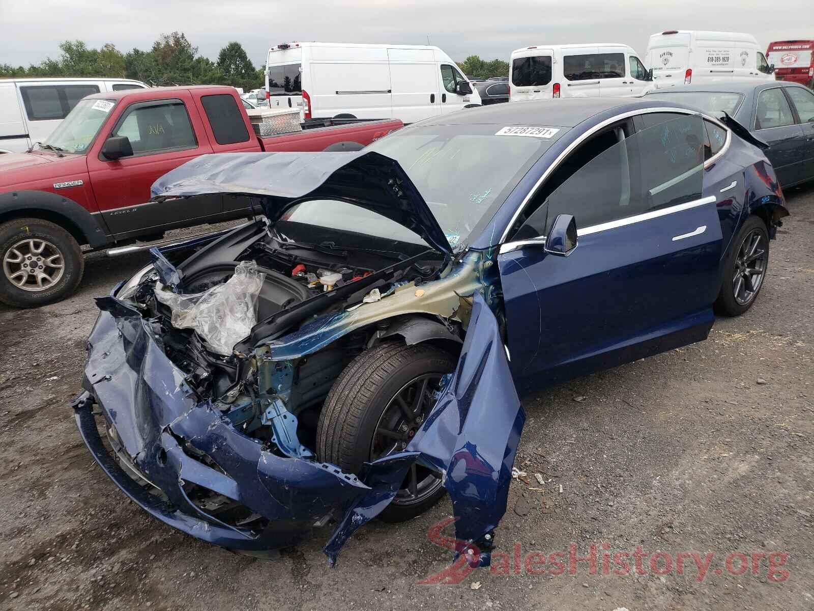 5YJ3E1EB5KF359458 2019 TESLA MODEL 3