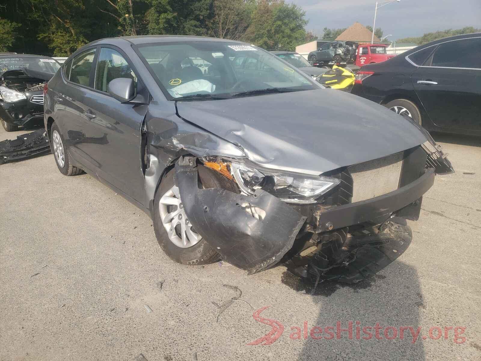 KMHD74LF1HU430740 2017 HYUNDAI ELANTRA