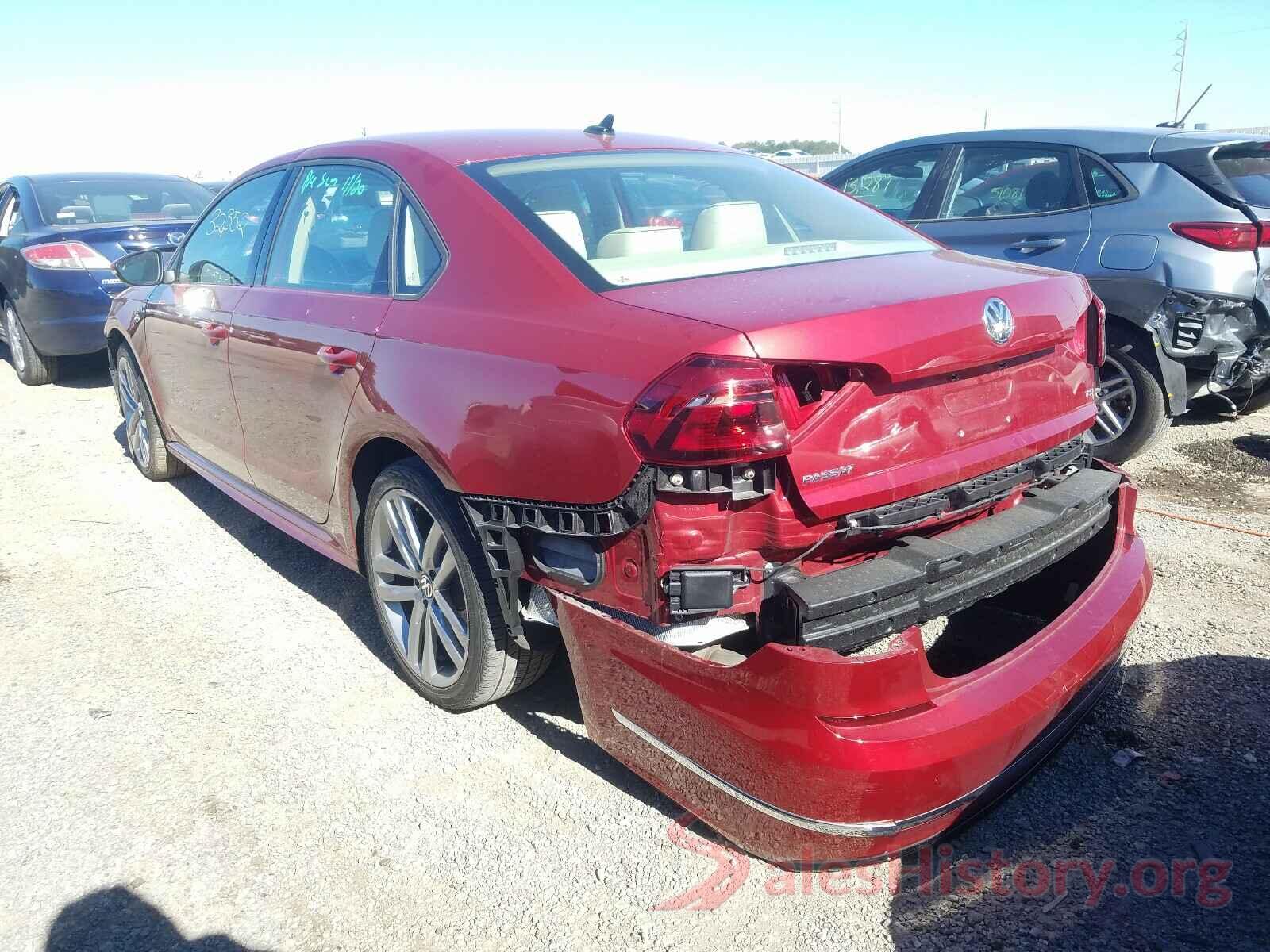 1VWAA7A35JC003606 2018 VOLKSWAGEN PASSAT