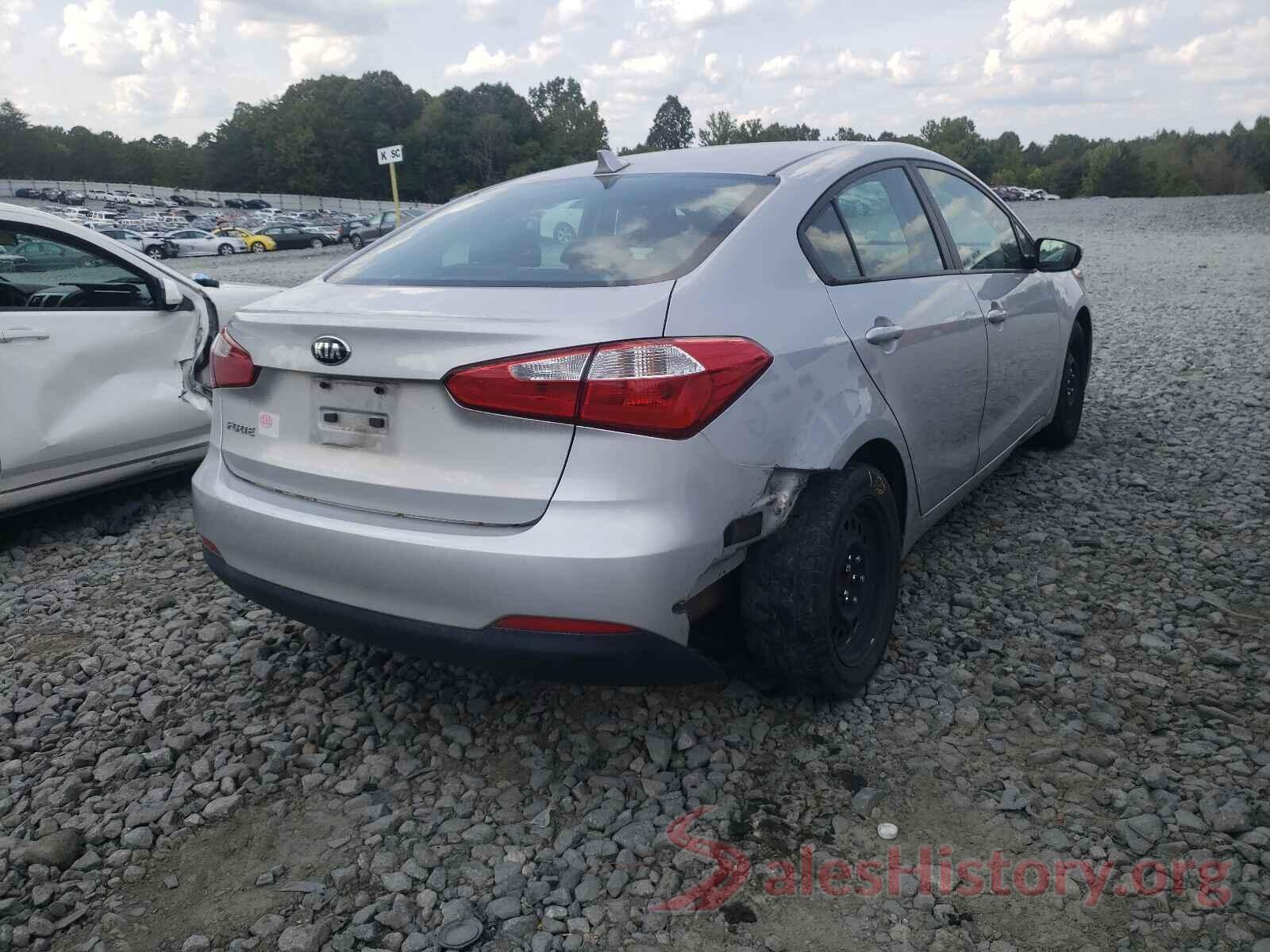 KNAFK4A63G5563178 2016 KIA FORTE