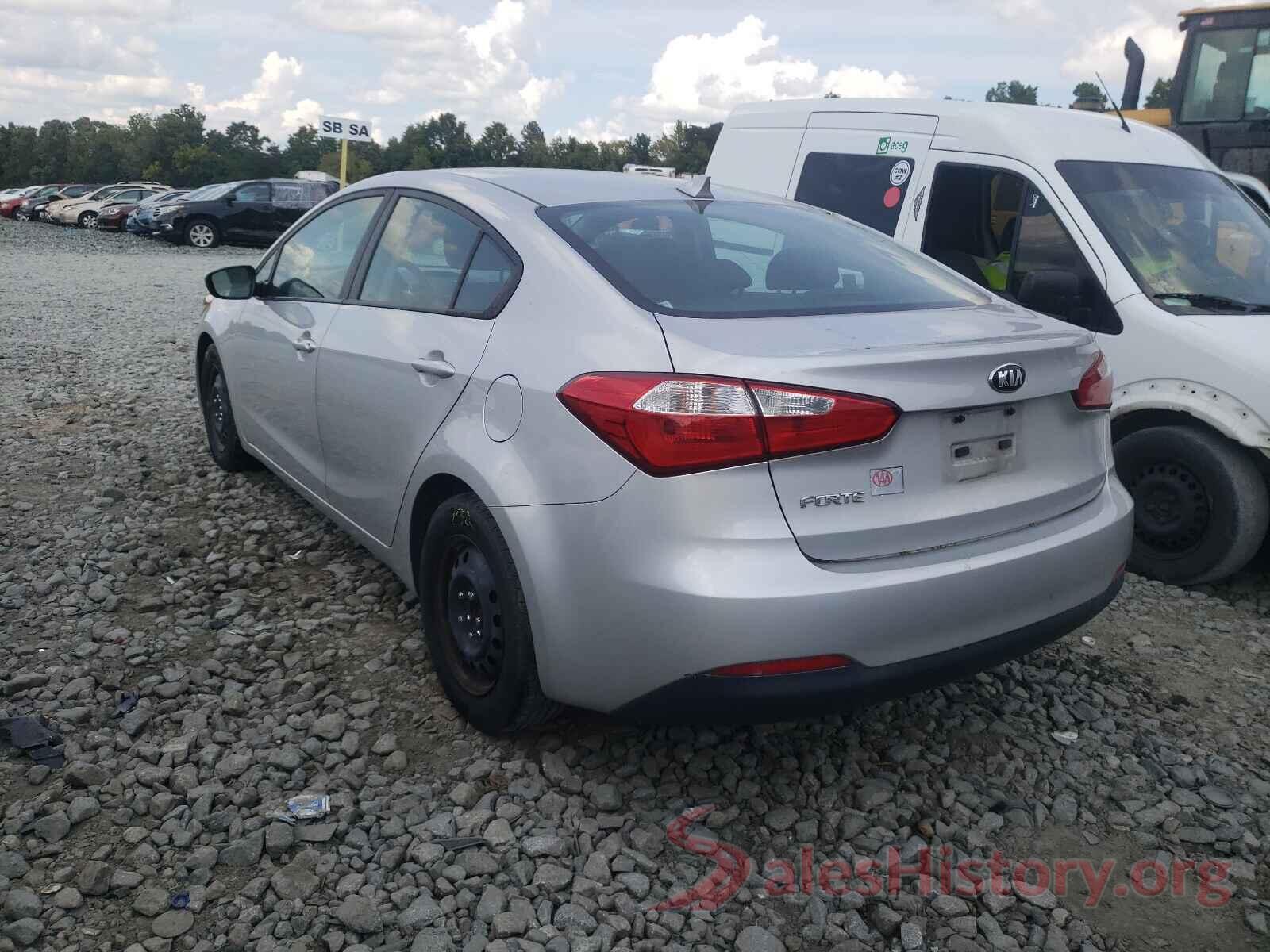 KNAFK4A63G5563178 2016 KIA FORTE