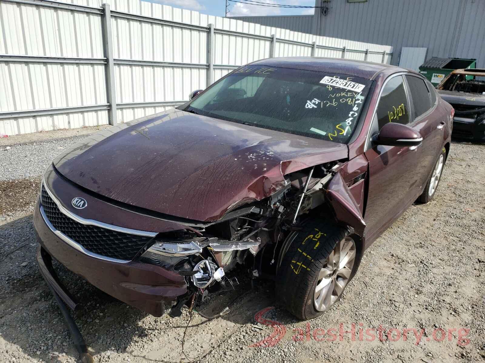 5XXGT4L30HG126081 2017 KIA OPTIMA